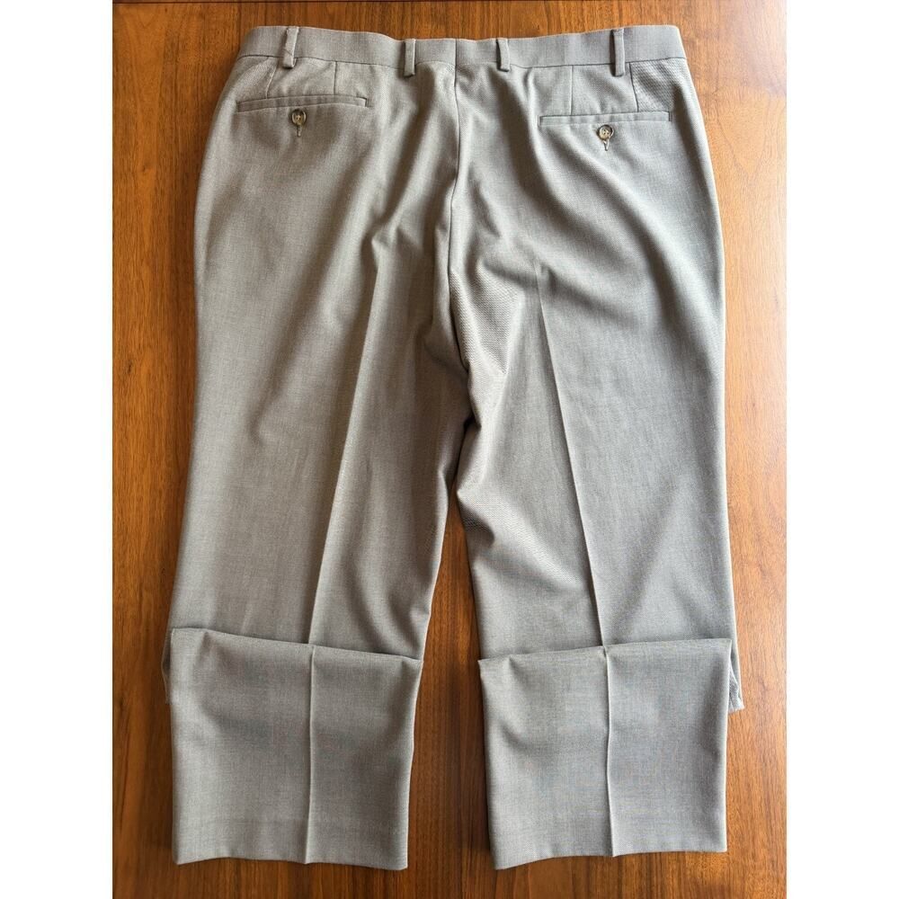 Ralph by Ralph Lauren Men's Light Brown Flat Front Dress Pants - Size 38x29 - Picture 3 of 4